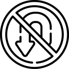 No turn
