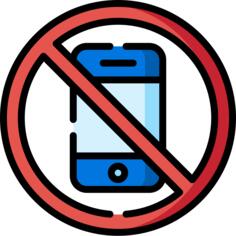 No cellphone