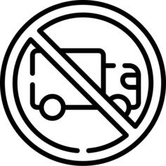 No trucks