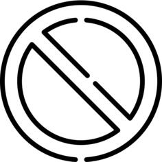 No stopping