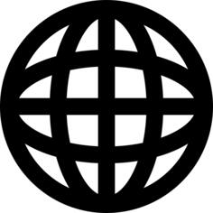 互联网世界网格符号
