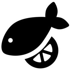 Fish and Lemon Slice