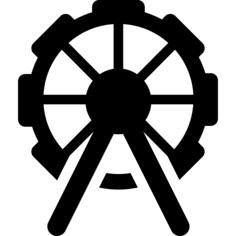 Entertaining park wheel