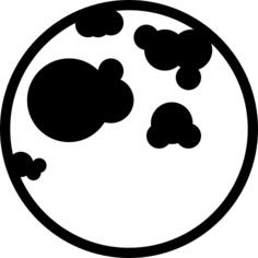 月亮