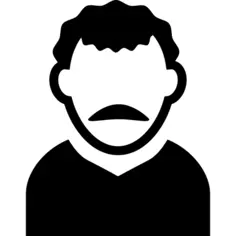 Man with mustache avatar