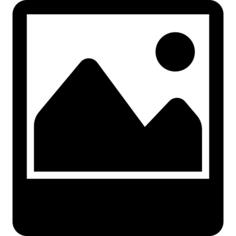 Polaroid photo symbol