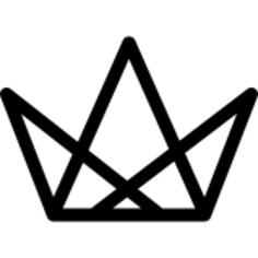 皇冠三个三角形
