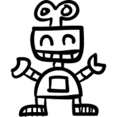 Funny toy robot