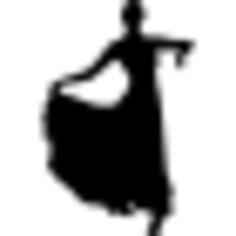 Flamenco female dancer