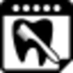 Dentist date day reminder calendar page interface symbol