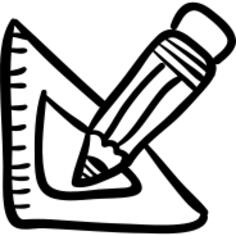 Educational school hand drawn tools