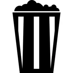 流行玉米盒小吃观看橄榄球比赛