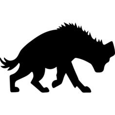 Hyena shape