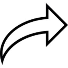 Curved Right Arrow
