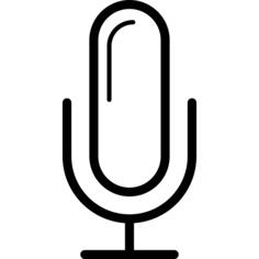 Recording microphone