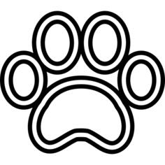 Dog Paw print
