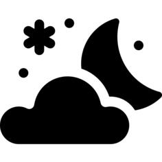Cloudy night
