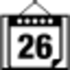 Calendar page on day 26