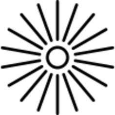 Scatter graphic circle