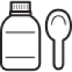 Syrup with Spoon