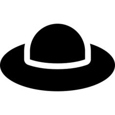 Broad brimmed hat