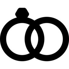 Compromise and wedding ring couple