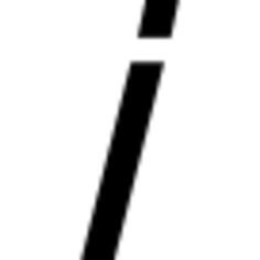 Italics font style variant