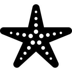 Seastar with Dots