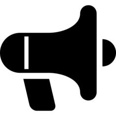 Megaphone side view