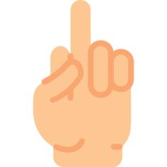 Middle finger
