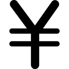 Yen currency symbol