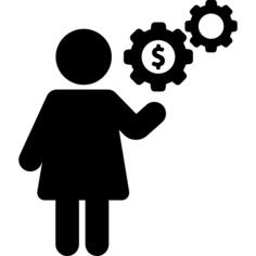 Woman with Money
