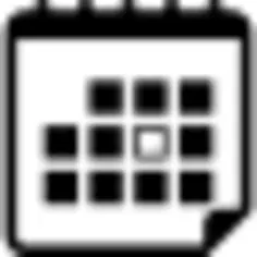 Calendar with squares