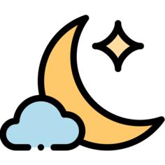 Cloudy night