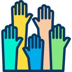 Hands up