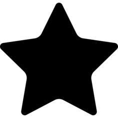 Black Star Silhouette