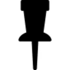 Pin silhouette