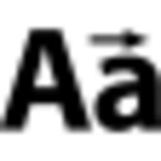 Lowercase interface symbol