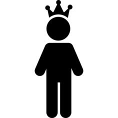 Man with Crown