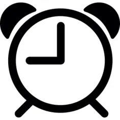 Round alarmclock