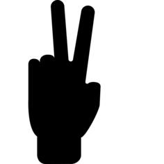 Two counting with fingers