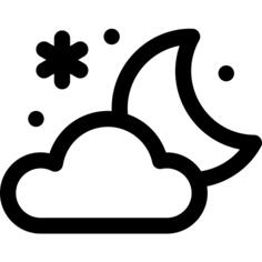 Cloudy night