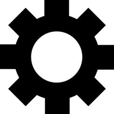 Wheel with cogs