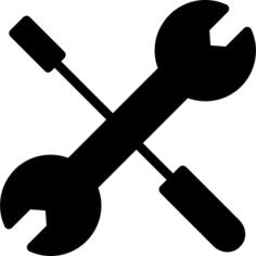 Crossed reparation tools