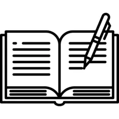 Writing Book with  Pen