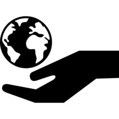 World on a hand