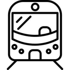 Tube Train Front View