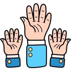 Raise hand