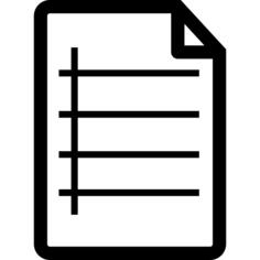 Document file with line