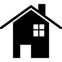 House with one frontal window